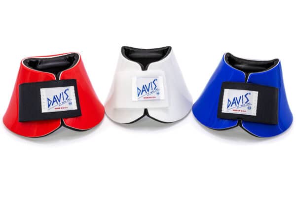 DAVIS No-turn Bell Boots (colors: red, white and blue Patriotic).