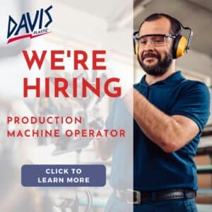 Employment opportunities at DAVIS plastic. Check out our current job openings in Brandon, WI.